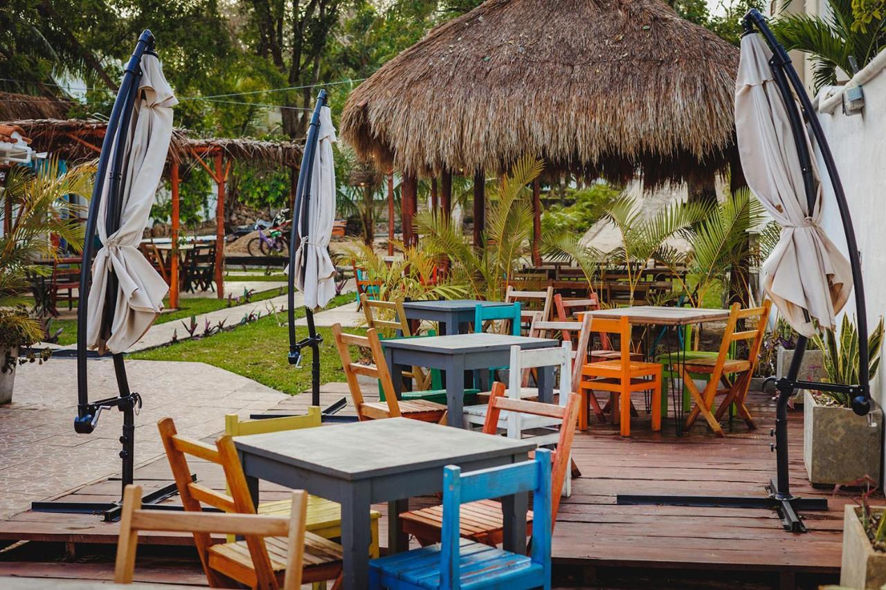 El Buho Lagoon Bacalar Esterno foto