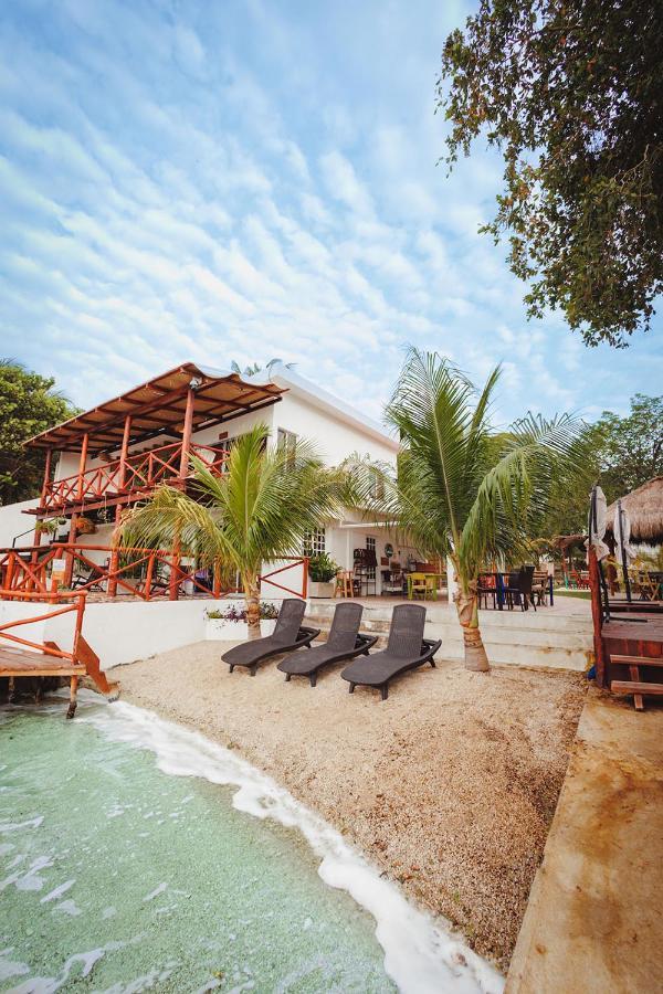 El Buho Lagoon Bacalar Esterno foto