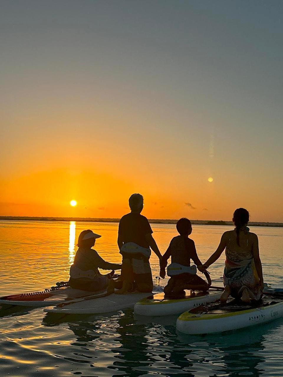 El Buho Lagoon Bacalar Esterno foto